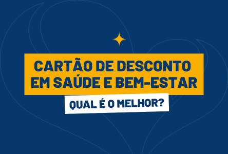 imagem pra ilustrar capa de matéria de blog sobre qual melhor cartão de desconto em saúde e bem-estar